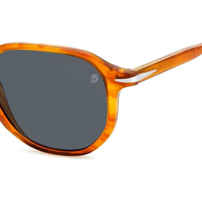 David beckham db 1140s striped brown lens sunglasses 22732.1709088642.1280.1280