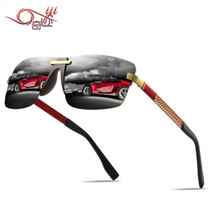 Gafas de sol polarizadas para hombre y mujer lentes coloridas cl sicas a la moda 5010