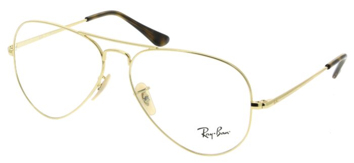 Ray ban rx 6489 2500 aviator optics 58 14 16585 hd