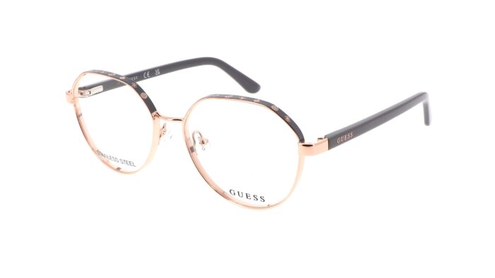 Eyeglasses guess gu50124 v 028 53 16 gold