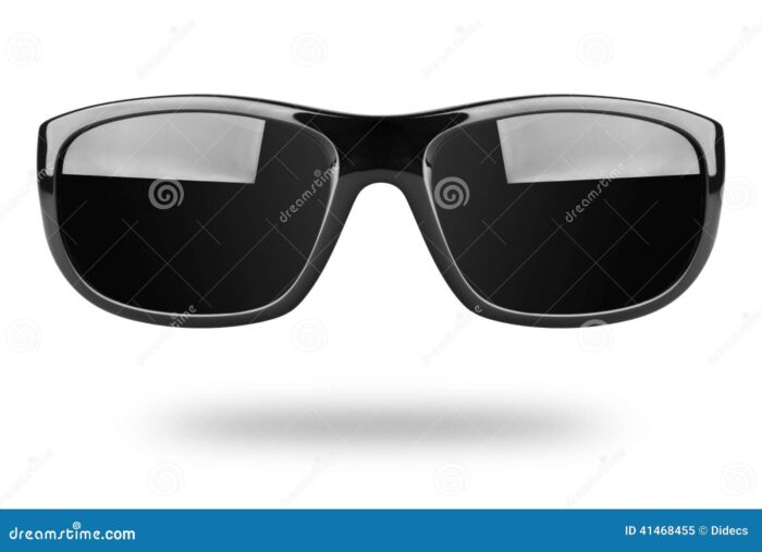 Gafas de sol aisladas en el fondo blanco 41468455