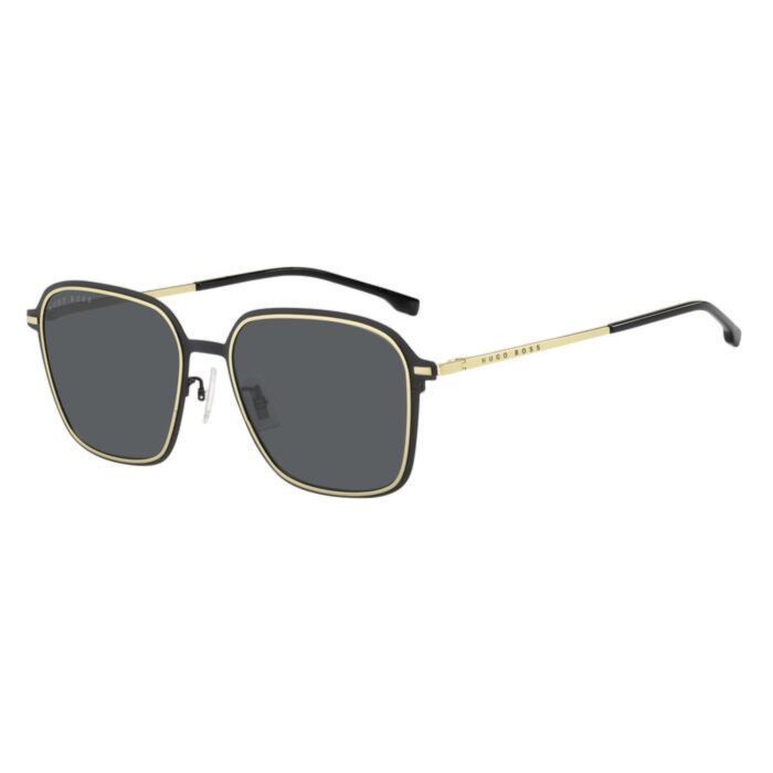 Hugo boss boss 1223fs i46 ir matte black gold 2000x2000w