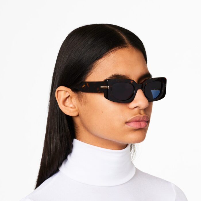 Marc jacobs havana mujer gafas de sol precio razonable icon rectangular sunglasses scaled