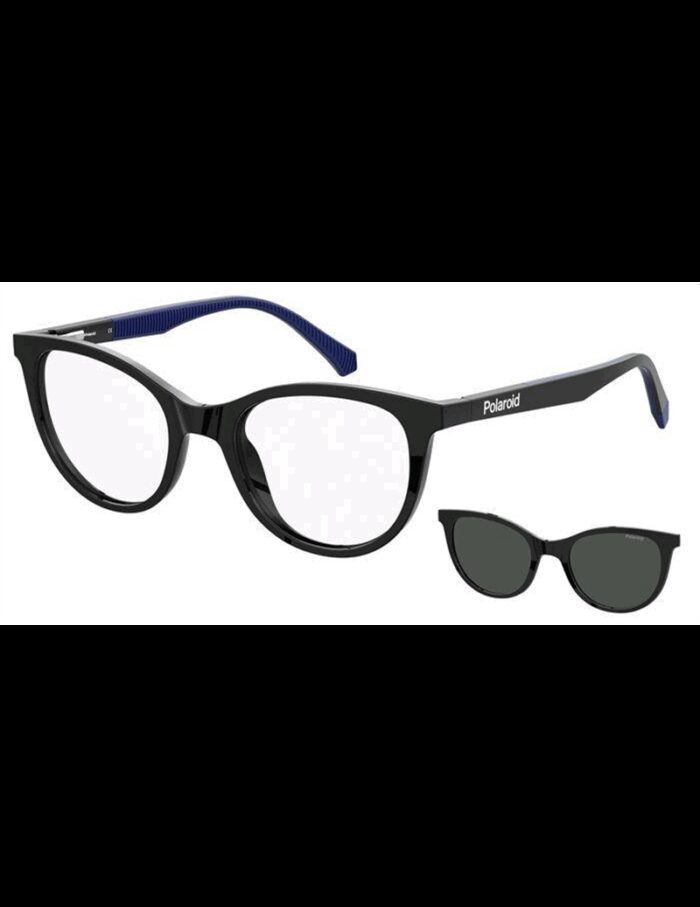 Occhiale da vista polaroid kids modello pld 8051 cs colore 807 m9 black