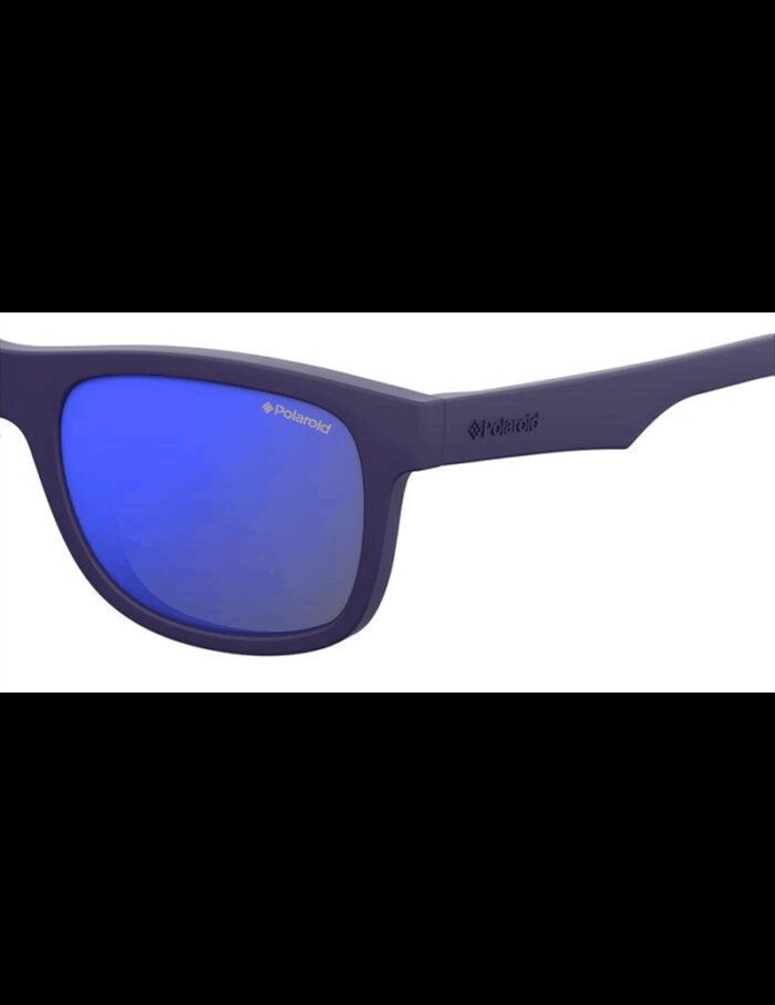 Occhiali da sole polaroid kids modello pld 8020 s colore ciw jy rubber blue