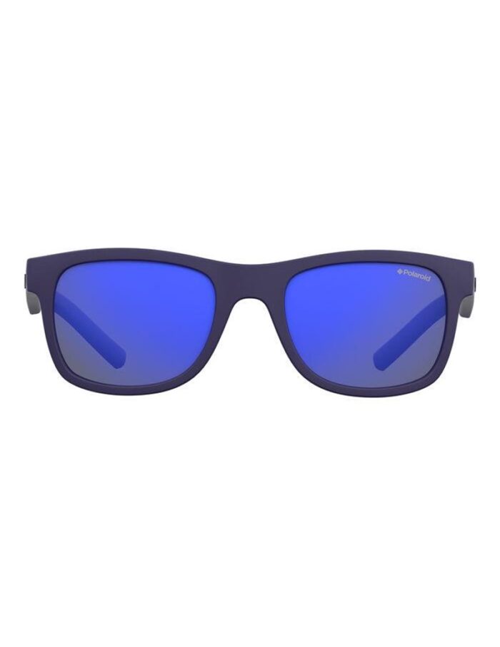 Occhiali da sole polaroid kids modello pld 8020 s colore ciw jy rubber blue