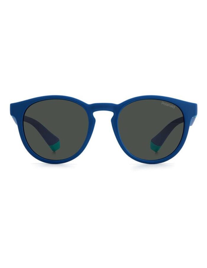 Occhiali da sole polaroid kids modello pld 8048 s colore 465 m9 azure grn