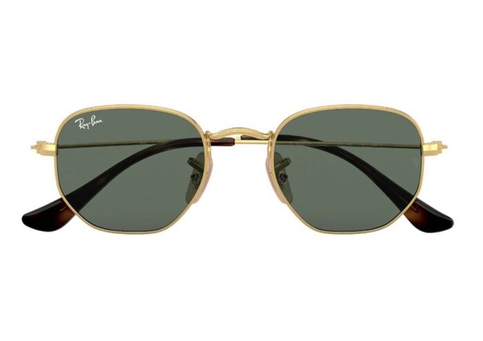 Oculos de sol infantil ray ban junior hexagonal rj9541sn 22371 44 382204a9f299e06019f93aaa2dc113c6