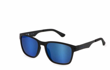 Police sun spll09e matte black u28p