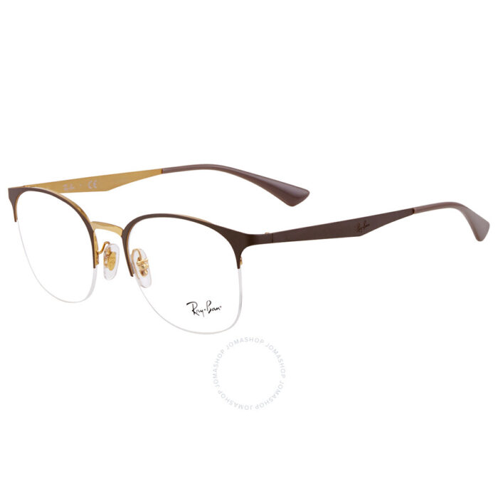 Ray ban demo square ladies eyeglasses 0rx6422 3005 49 0rx6422 3005 49