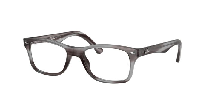 Rayban vista 0rx5228 8055 striped grey