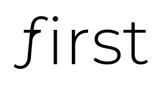 first